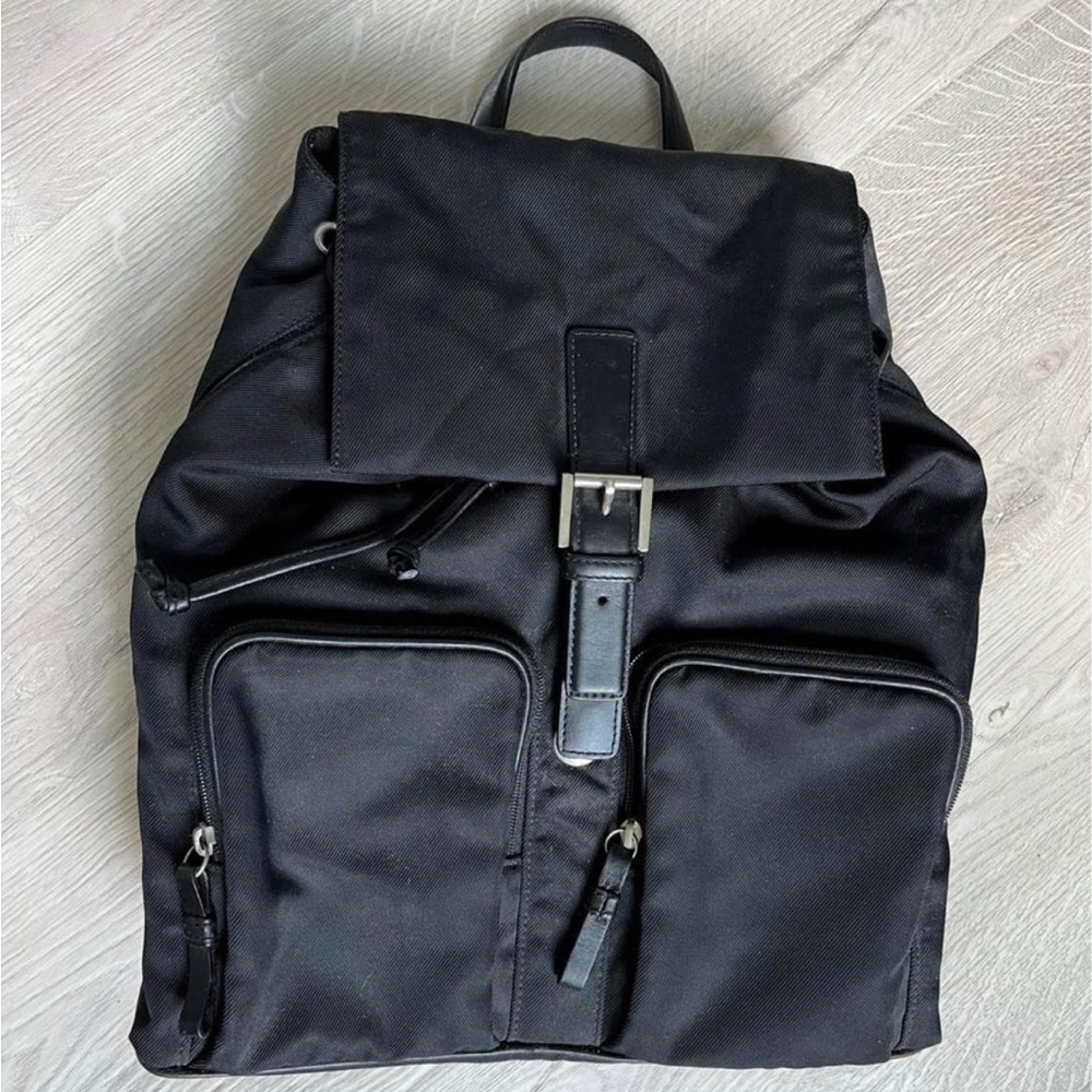 Coach Mercer backpack with nylon and leather